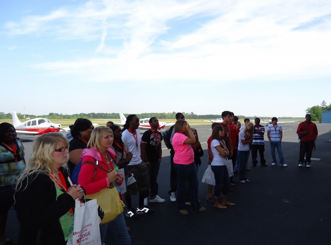 Students Inspired About College