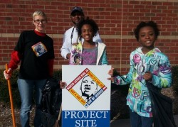 CIS AmeriCorps Members Complete MLK Day of Service